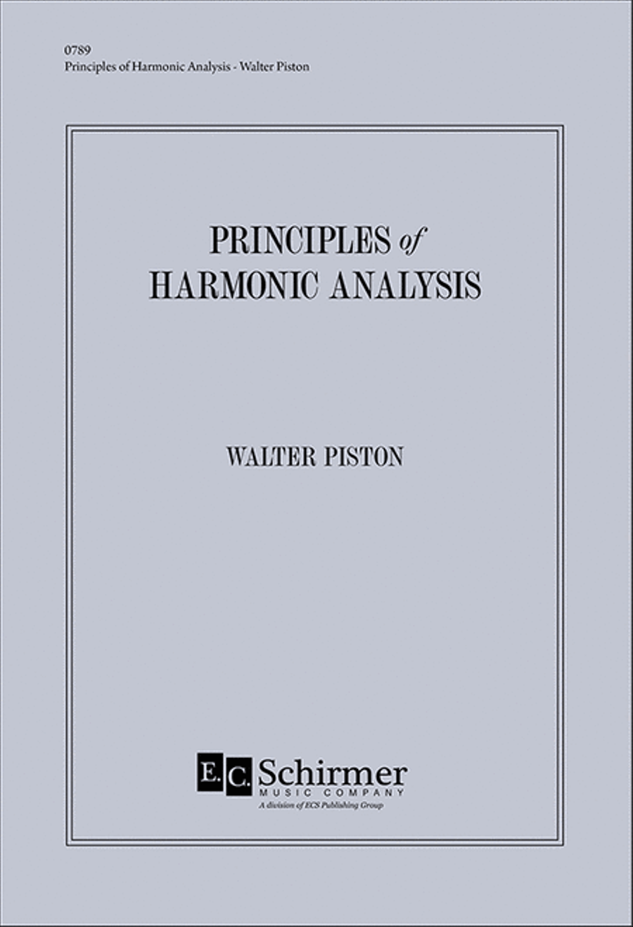 Principles of Harmonic Analysis Score scores gallery preview page 1
