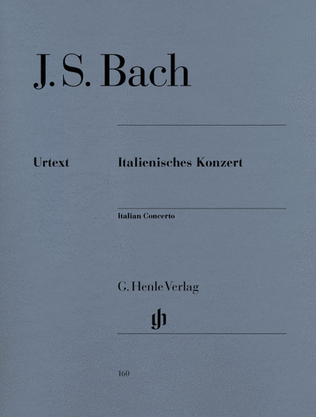 Book cover for Italian Concerto BWV 971