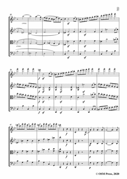 Beethoven-String Quartet No.6 in B flat Major,Op.18 No.6 image number null