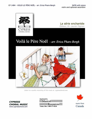 Book cover for Voila le Pere Noel