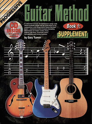 Book cover for Progressive Guitar Method 1 Supplement (Book/CD/DVD)