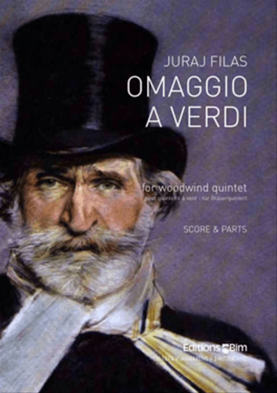 Omaggio a Verdi (1813-2003) Woodwind Quintet scores gallery preview page 1