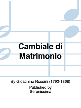 Book cover for Cambiale di Matrimonio