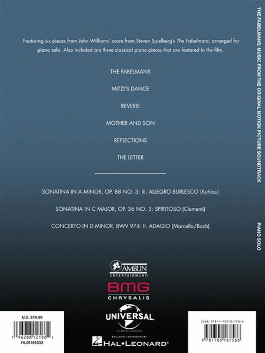 The Fabelmans Piano Solo scores gallery preview page 6