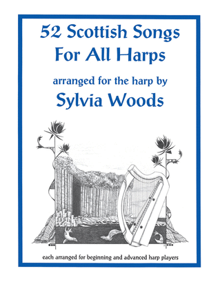 Book cover for 52 Scottish Songs for All Harps