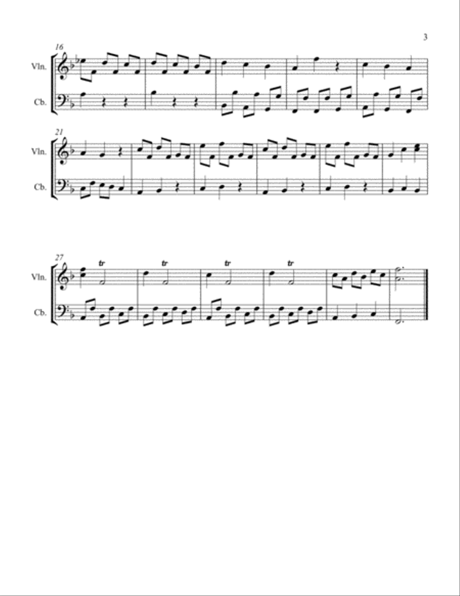 Fantasia Fantasia String Duet scores gallery preview page 3