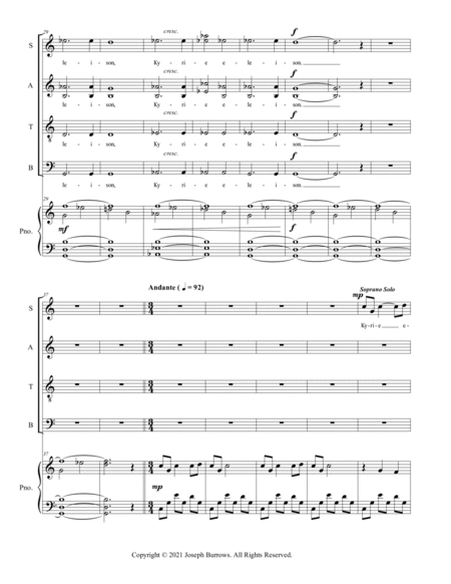Mass for Saint Joan of Arc - Vocal Score image number null