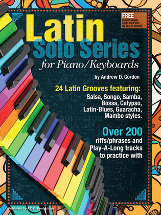Book cover for Latin Solo Series for Piano/Keyboards