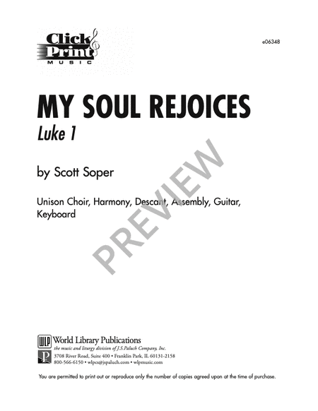 My Soul Rejoices image number null
