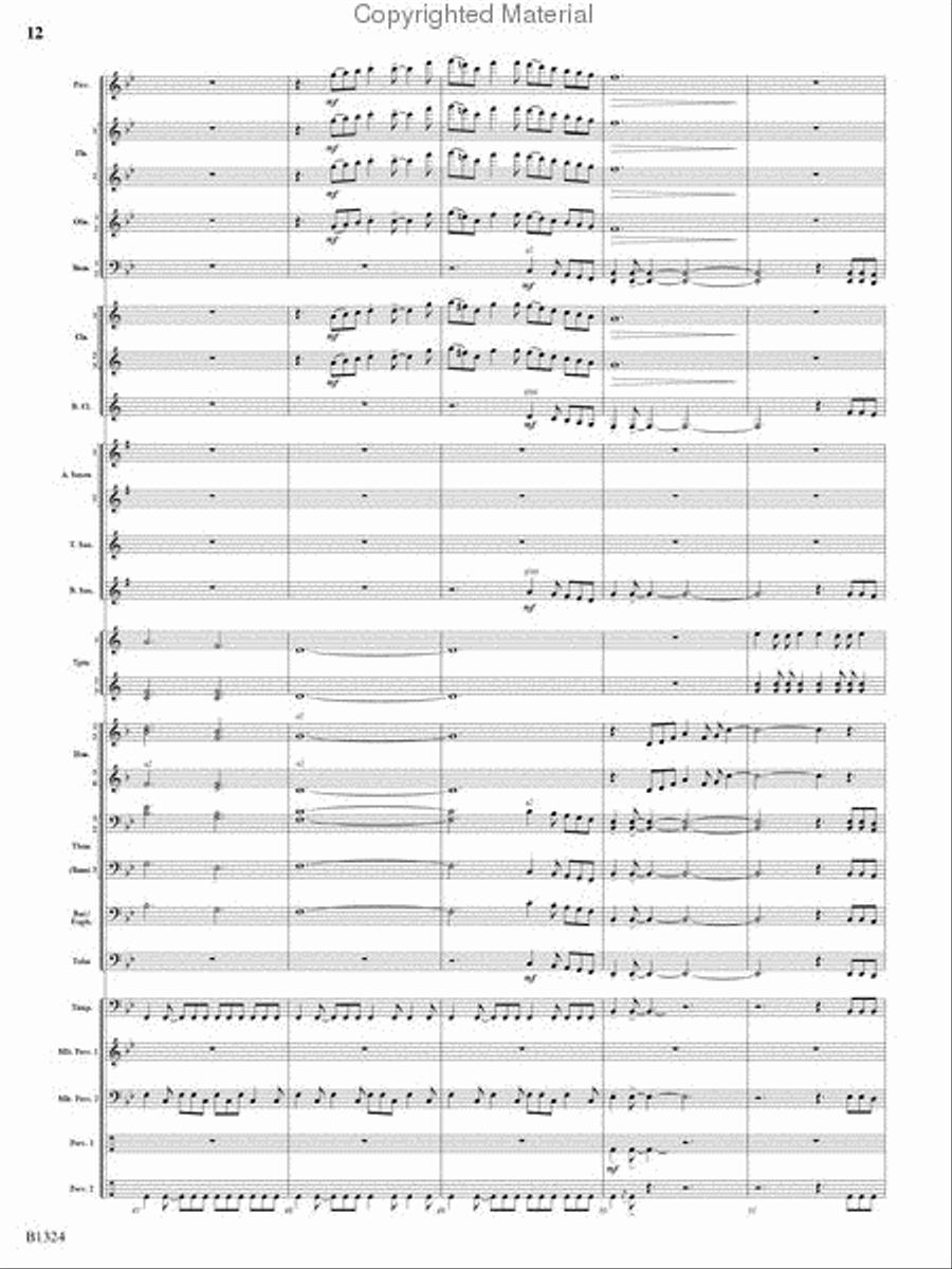 Fusion Concert Band scores gallery preview page 11