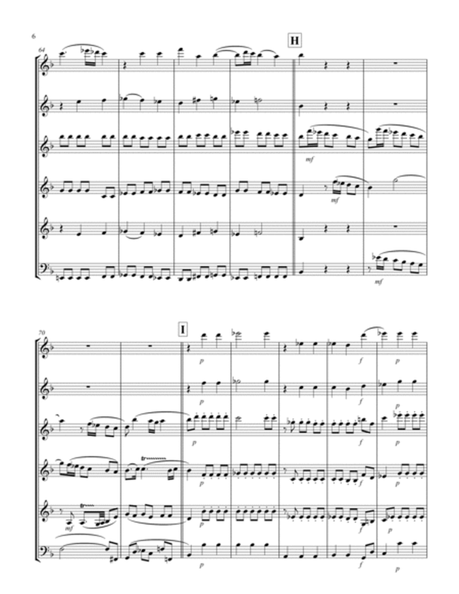 Recordare (from "Requiem") (F) (Woodwind Sextet - 2 Flutes, 1 Oboe, 1 Clar, 1 Hrn, 1 Bassoon)