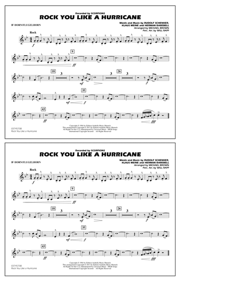 Rock You Like a Hurricane - Bb Horn/Flugelhorn