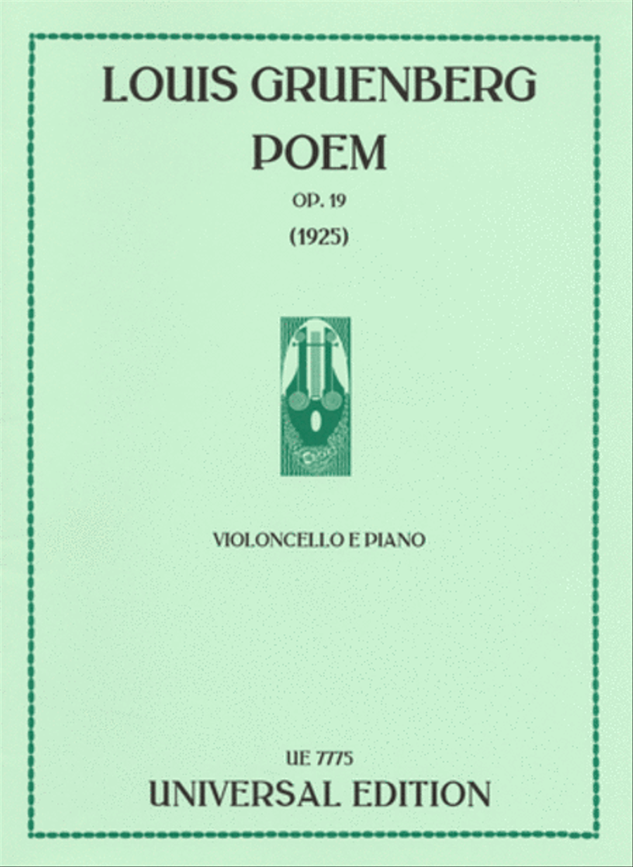 Poem Op. 19 School and Community scores gallery preview page 1