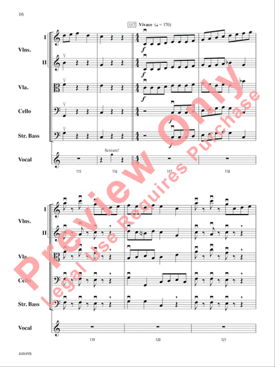 The Sound of a Sound String Orchestra scores gallery preview page 17