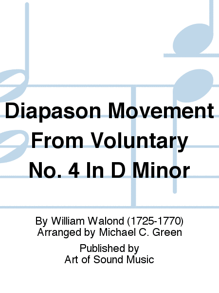 Diapason Movement From Voluntary No. 4 In D Minor