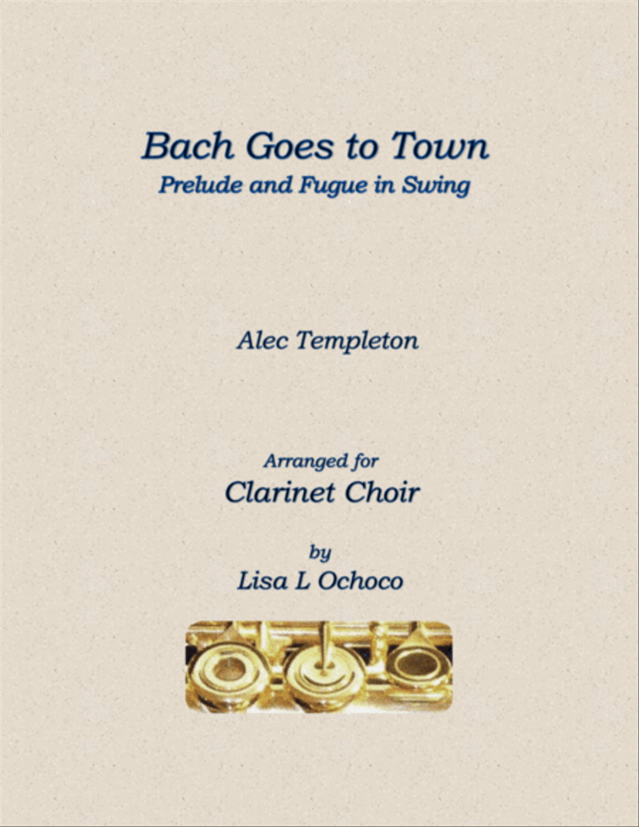 Bach Goes To Town Clarinet Choir scores gallery preview page 1