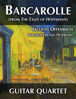 Book cover for Barcarolle (for Guitar Quartet)