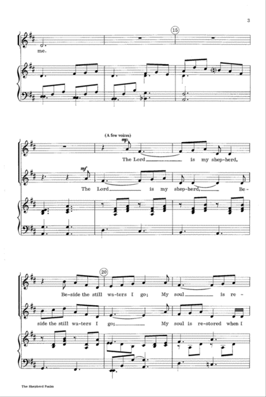 The Shepherd Psalm