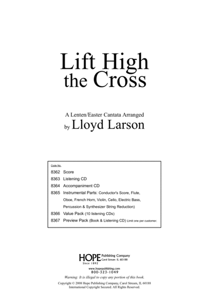 Lift High the Cross
