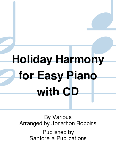 Holiday Harmony for Easy Piano with CD