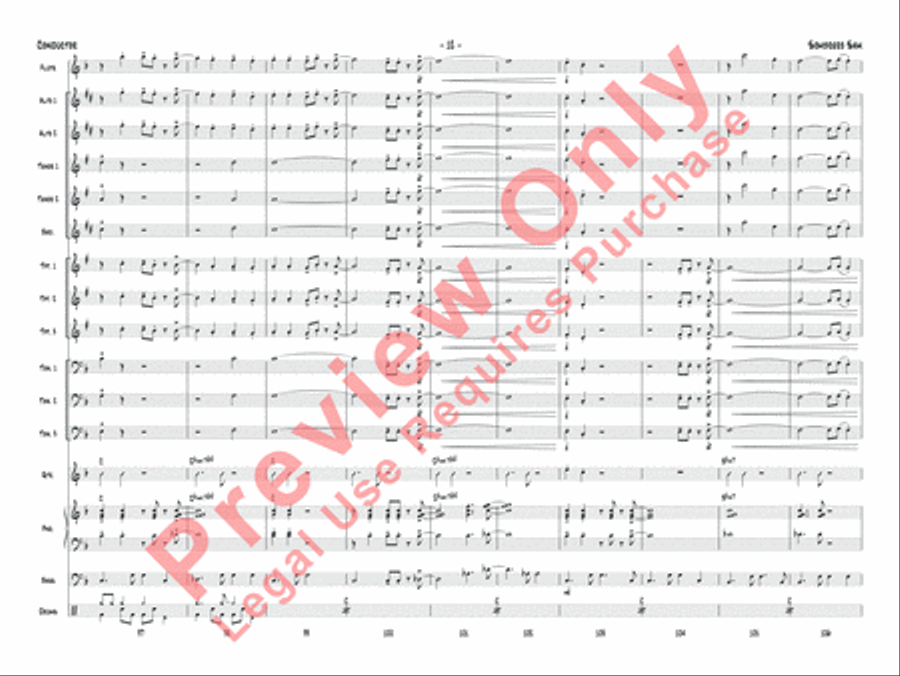 Sombrero Sam 3-Part scores gallery preview page 15