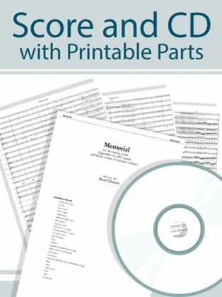 A Highland Carol - Orchestral Score and CD with Printable Parts