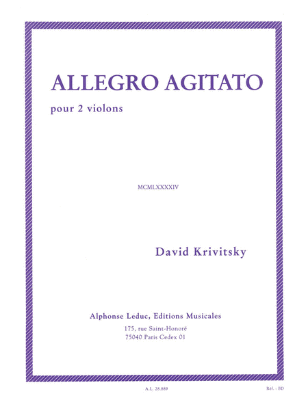 Allegro Agitato (violins 2)