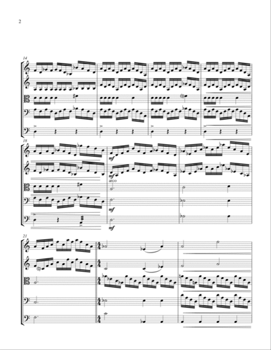 Main Titles String Orchestra scores gallery preview page 2
