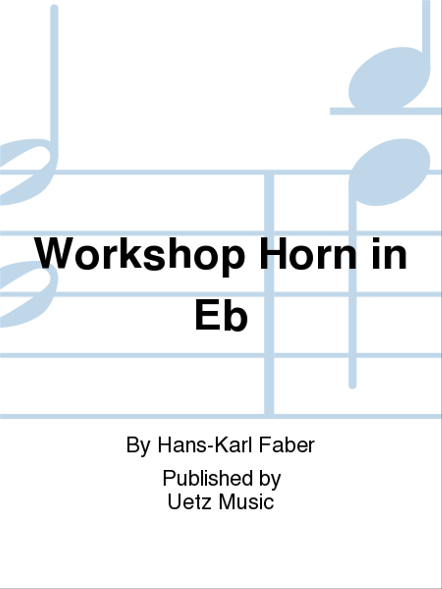 Workshop Horn in Eb Concert Band scores gallery preview page 1