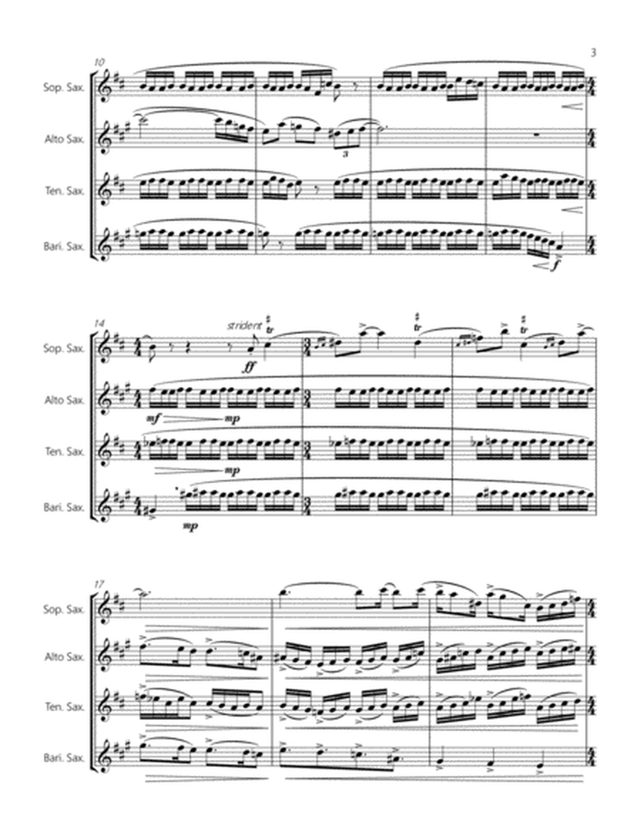 Sinfonietta for Sax Quartet image number null