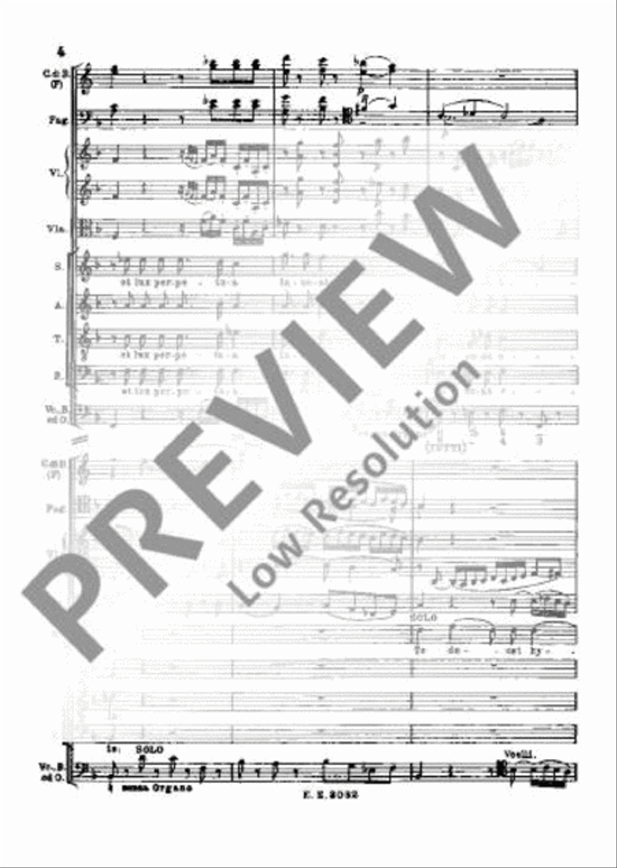 Requiem Requiem Choir scores gallery preview page 19