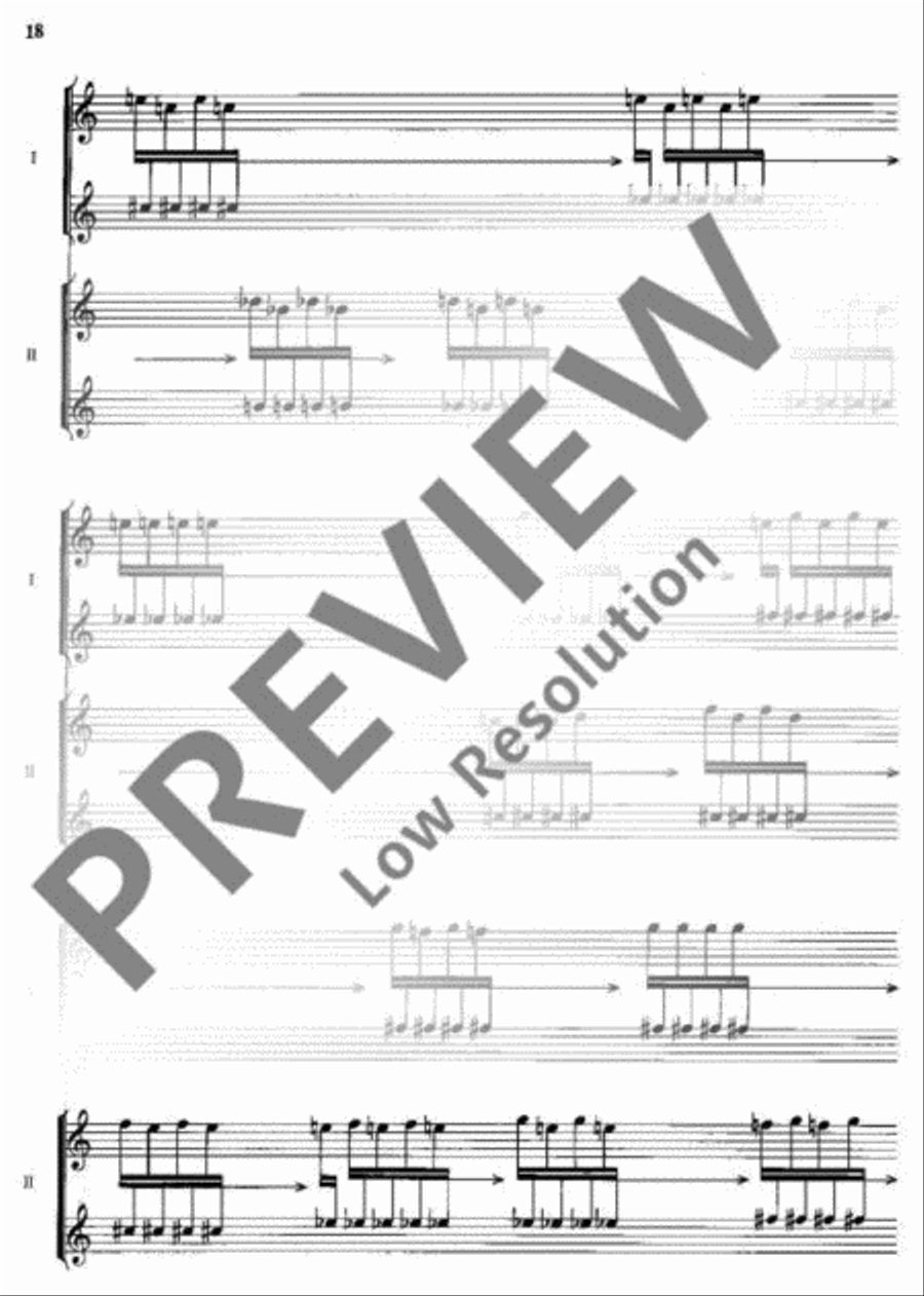 Katalog II Percussion scores gallery preview page 19