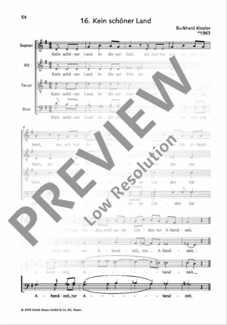 Kein schöner Land 4-Part scores gallery preview page 2
