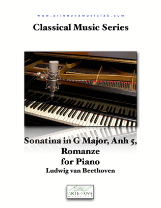Sonatina in G Major, Anh 5, Romanze for Piano