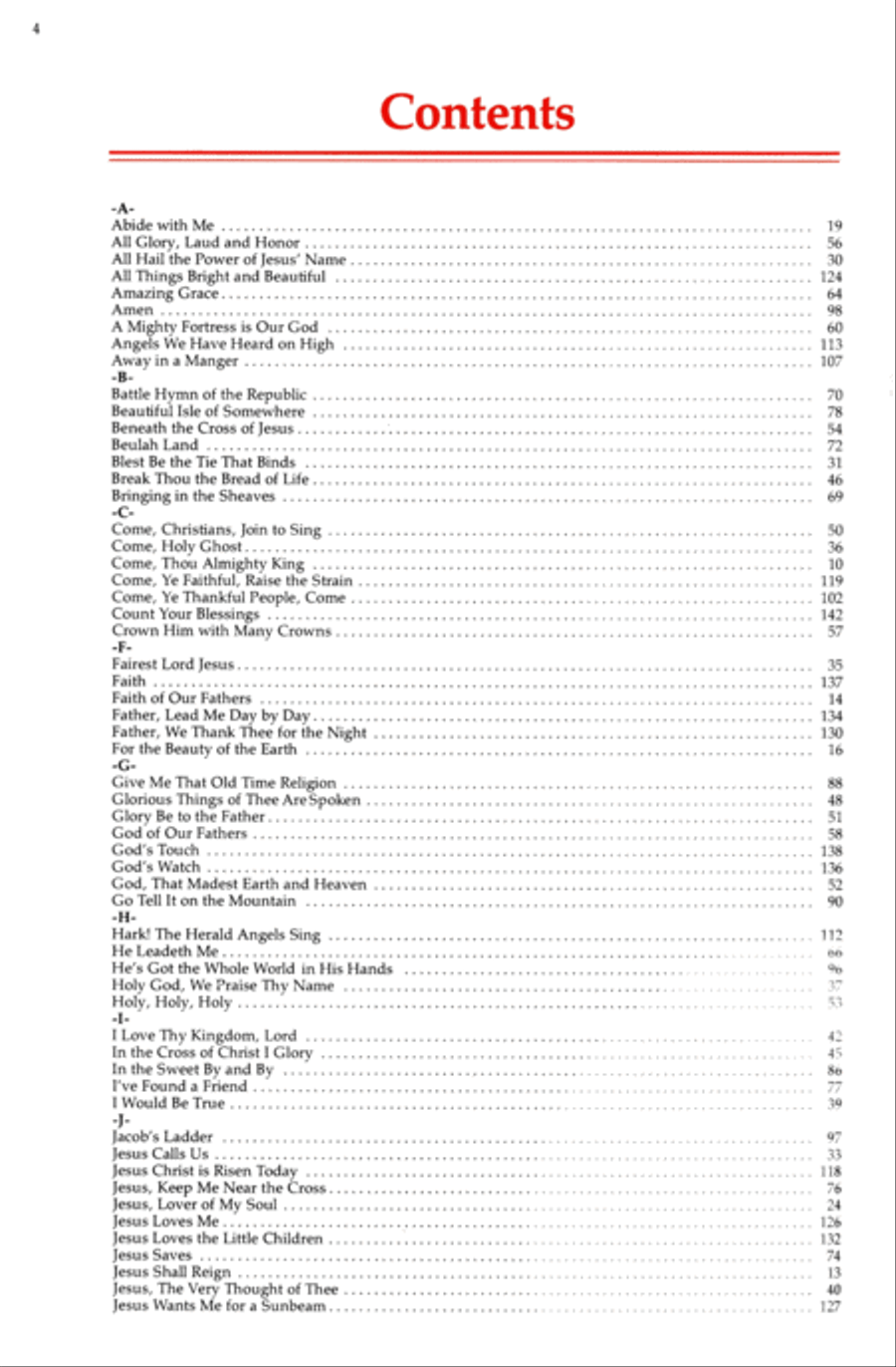 Religious Favorites Piano Method scores gallery preview page 2