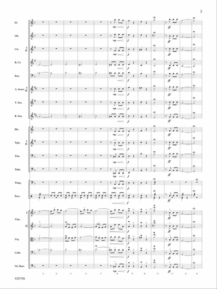 Symphony No. 5: Score Symphony No. 5: Score Full Orchestra scores gallery preview page 3