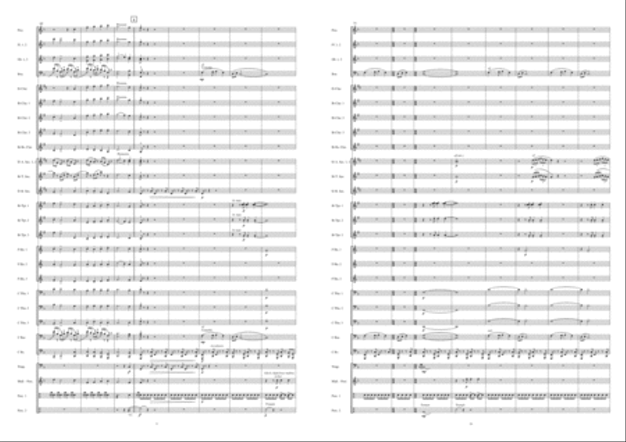 Musica Festiva Concert Band scores gallery preview page 6