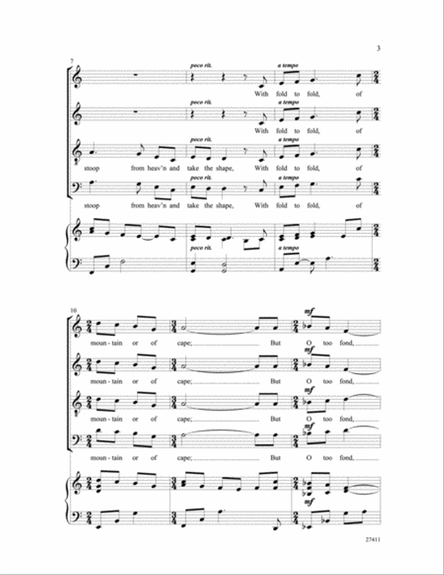 Ask Me No More 4-Part scores gallery preview page 3