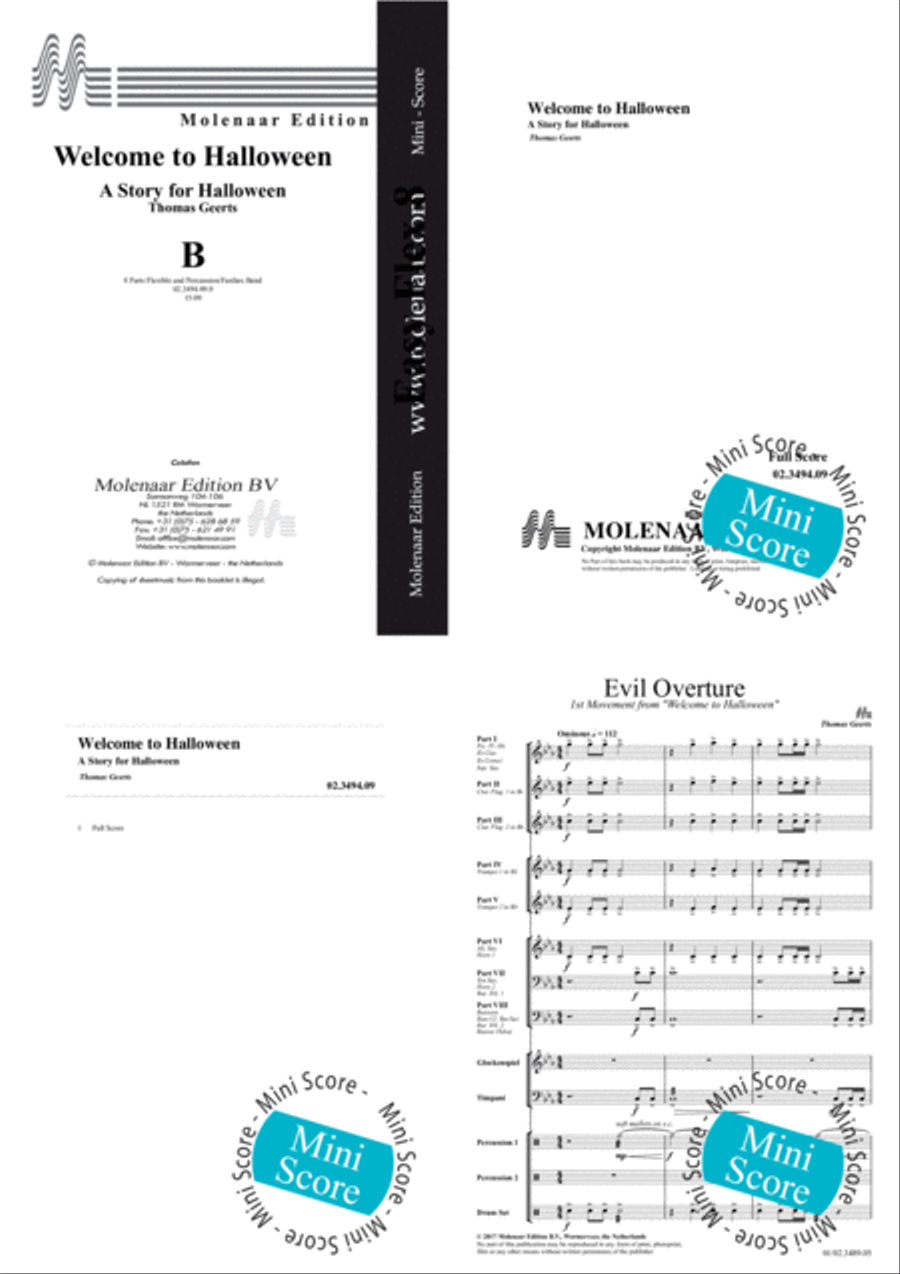 Welcome to Halloween Fanfare Band scores gallery preview page 2