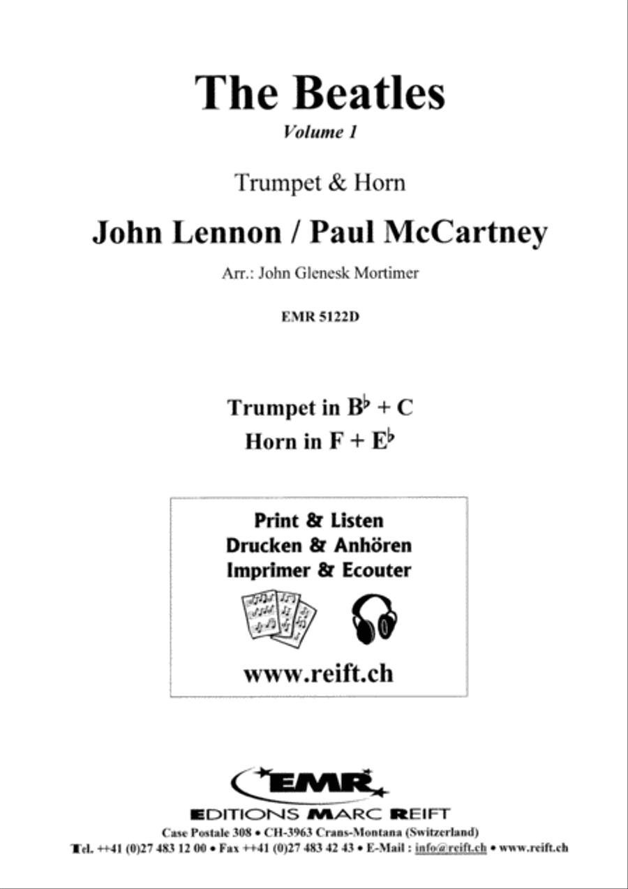 The Beatles Volume 1 Brass Ensemble scores gallery preview page 8