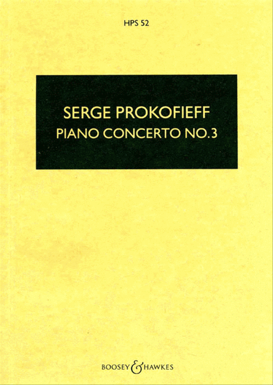 Piano Concerto No. 3, Op. 26 Orchestra scores gallery preview page 1