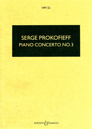 Book cover for Piano Concerto No. 3, Op. 26