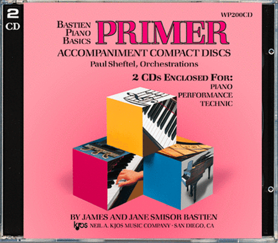 Bastien Piano Basics - Primer, Piano/Performance/Technic (Accompaniment CDs) Piano Method scores gallery preview page 1