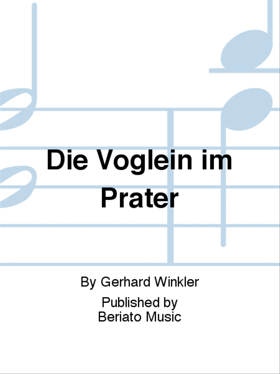 Die Vöglein im Prater Die Vöglein im Prater Orchestra scores gallery preview page 1