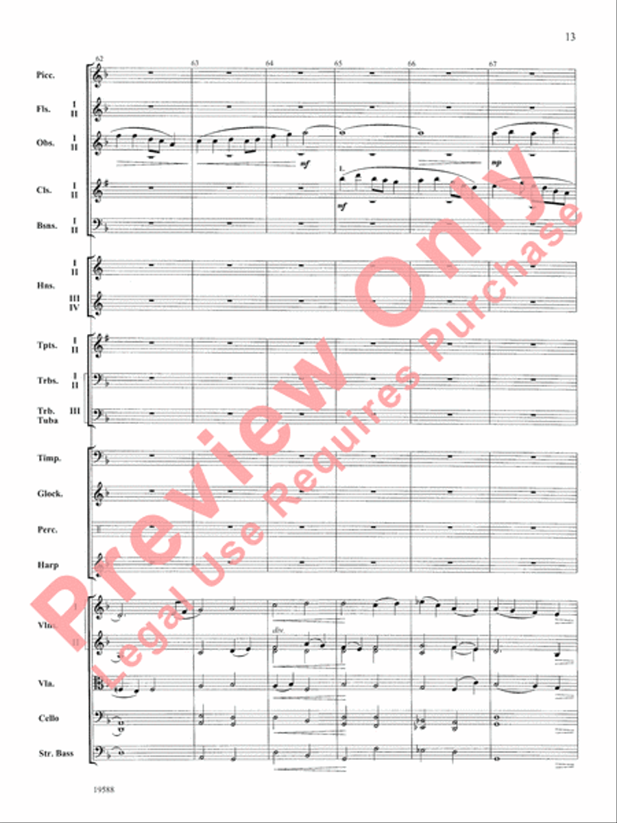 Camp Meeting Camp Meeting Full Orchestra scores gallery preview page 14