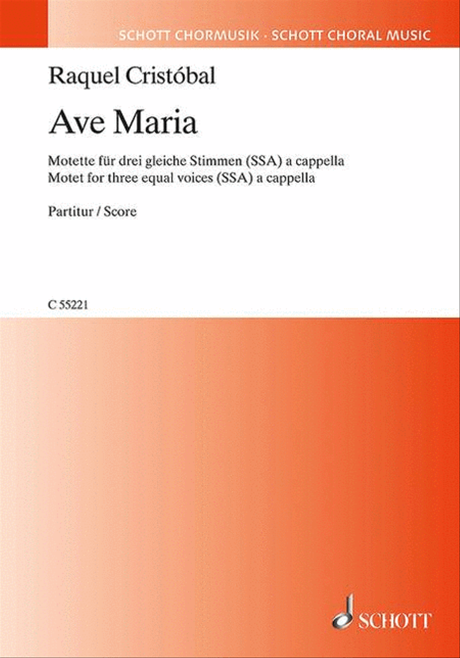 Ave Maria SSA scores gallery preview page 1