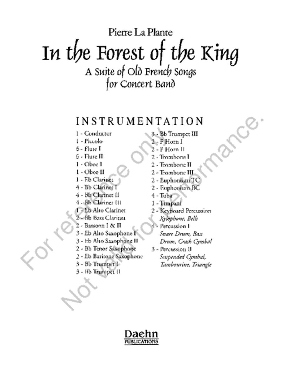 In the Forest of the King image number null