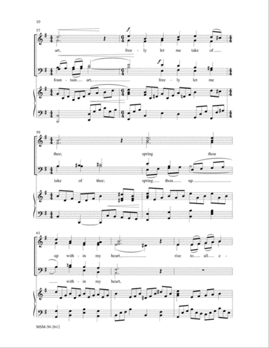Jesus, Lover of My Soul Jesus, Lover of My Soul 4-Part scores gallery preview page 5