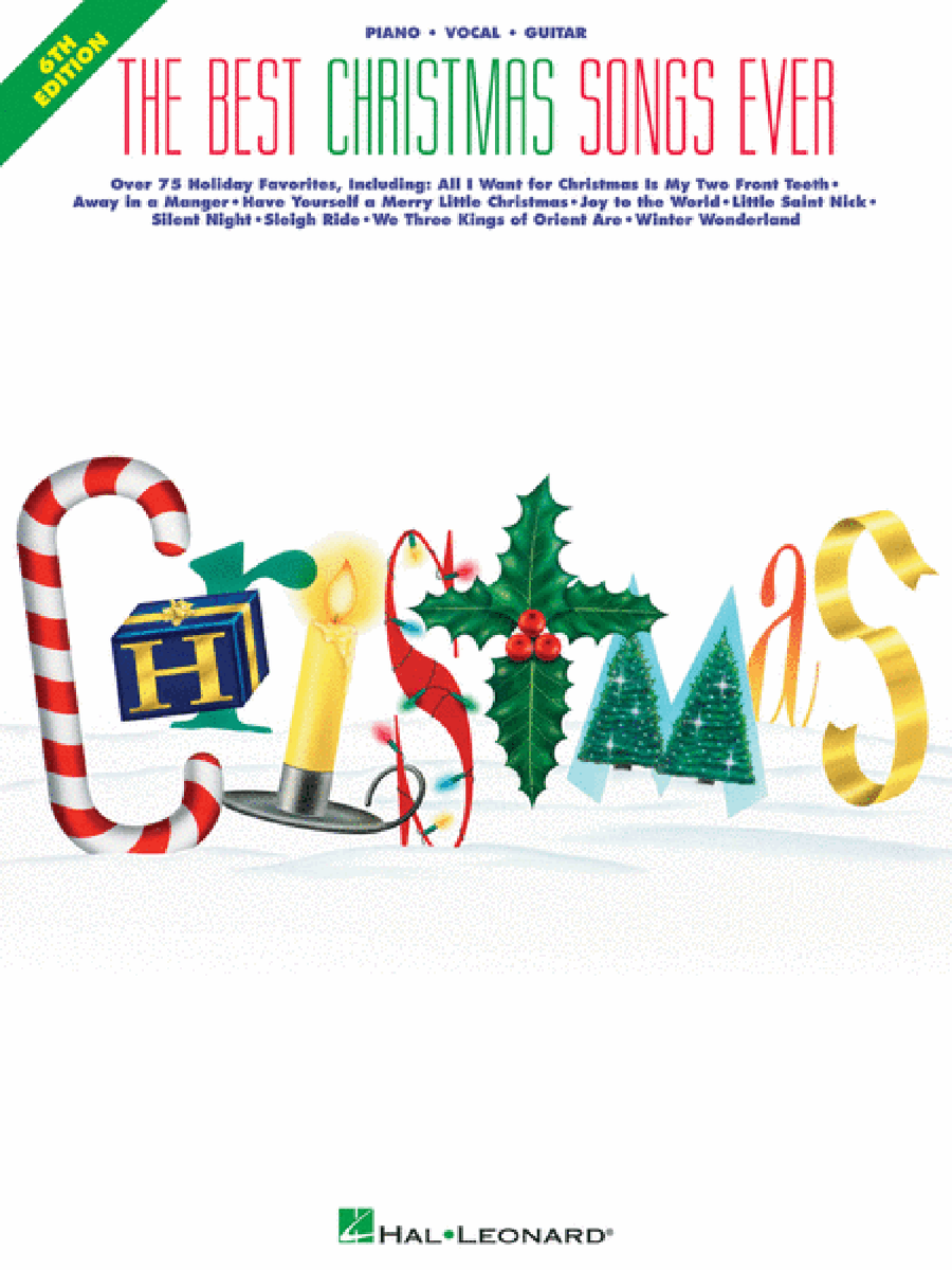 The Best Christmas Songs Ever – 6th Edition Piano, Vocal, Guitar scores gallery preview page 1
