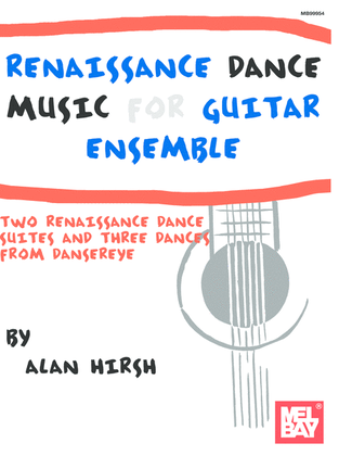 Book cover for Renaissance Dance Music for Guitar Ensemble